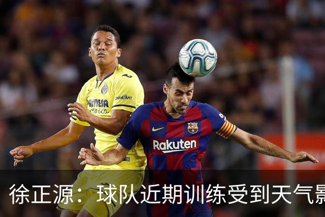 徐正源：球队近期训练受到天气影响，到场上要靠能力、韧性踢比赛
